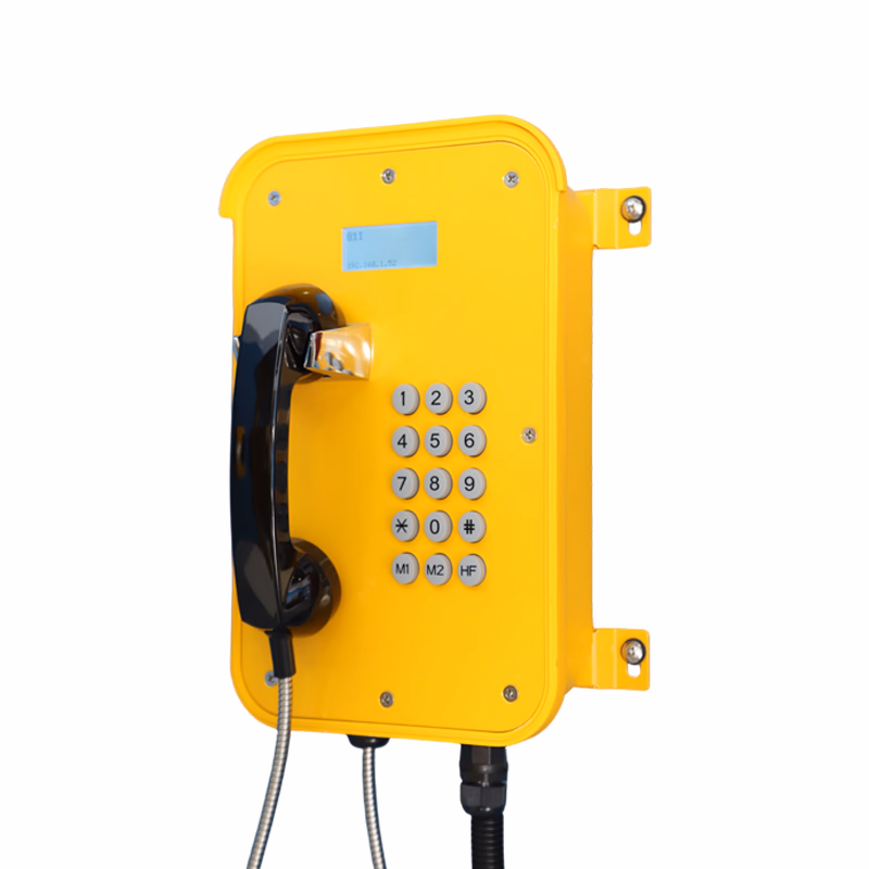 Industrial Telephone With LCD Display