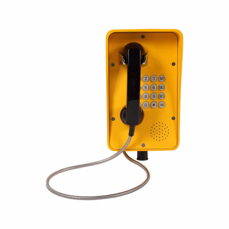 Weatherproof emergency phone