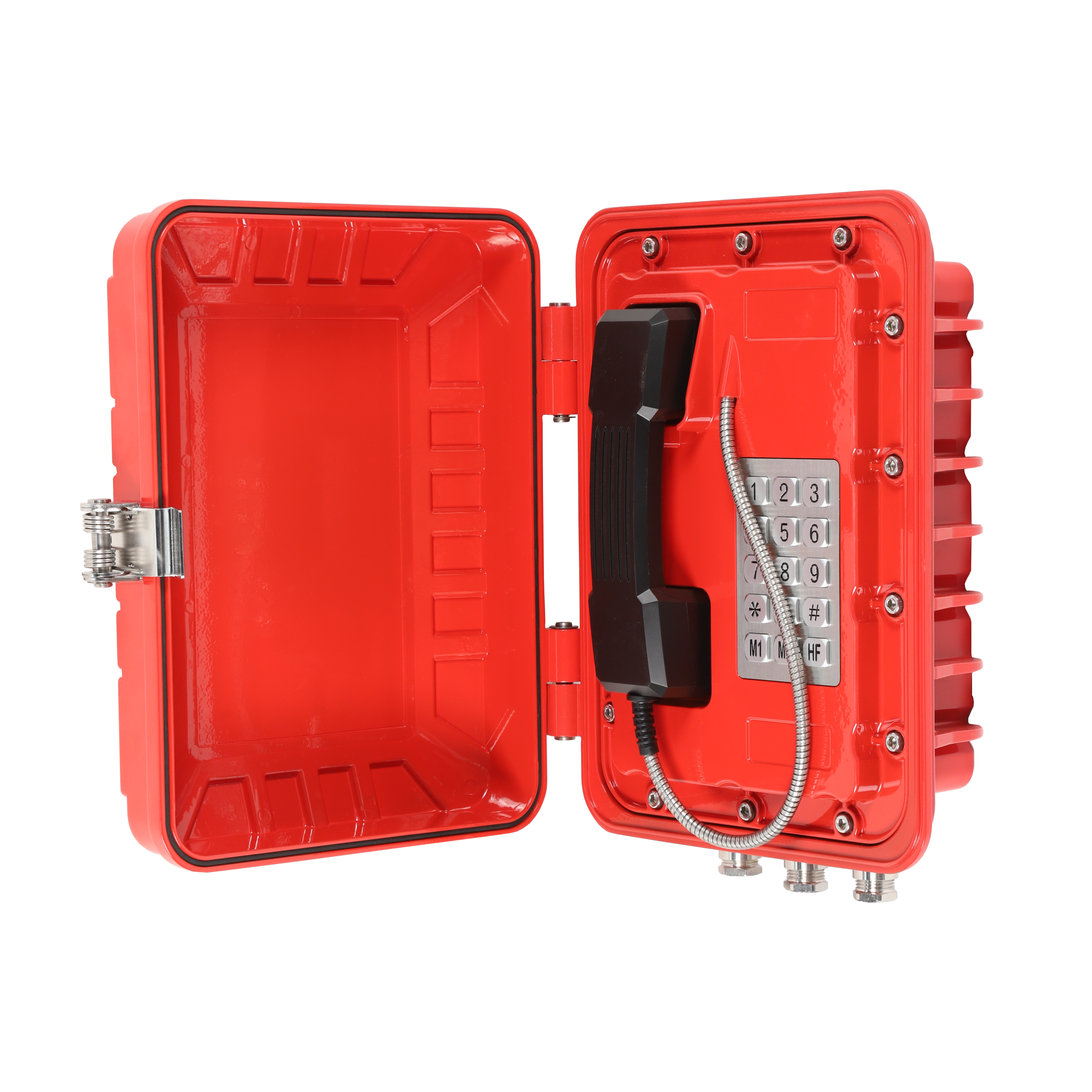 explosion proof fiber optic telephone